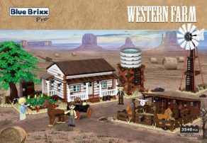Western farma dziki zachód BlueBrixx-Pro kompatybilne z LEGO