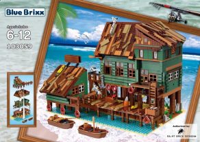 Przystań kapitana modular BlueBrixx-Pro – zamiennik LEGO