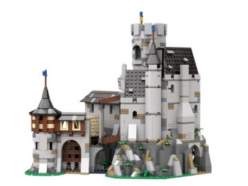 Zamek rycerski Löwenstein modular BlueBrixx-Pro – zamiennik LEGO