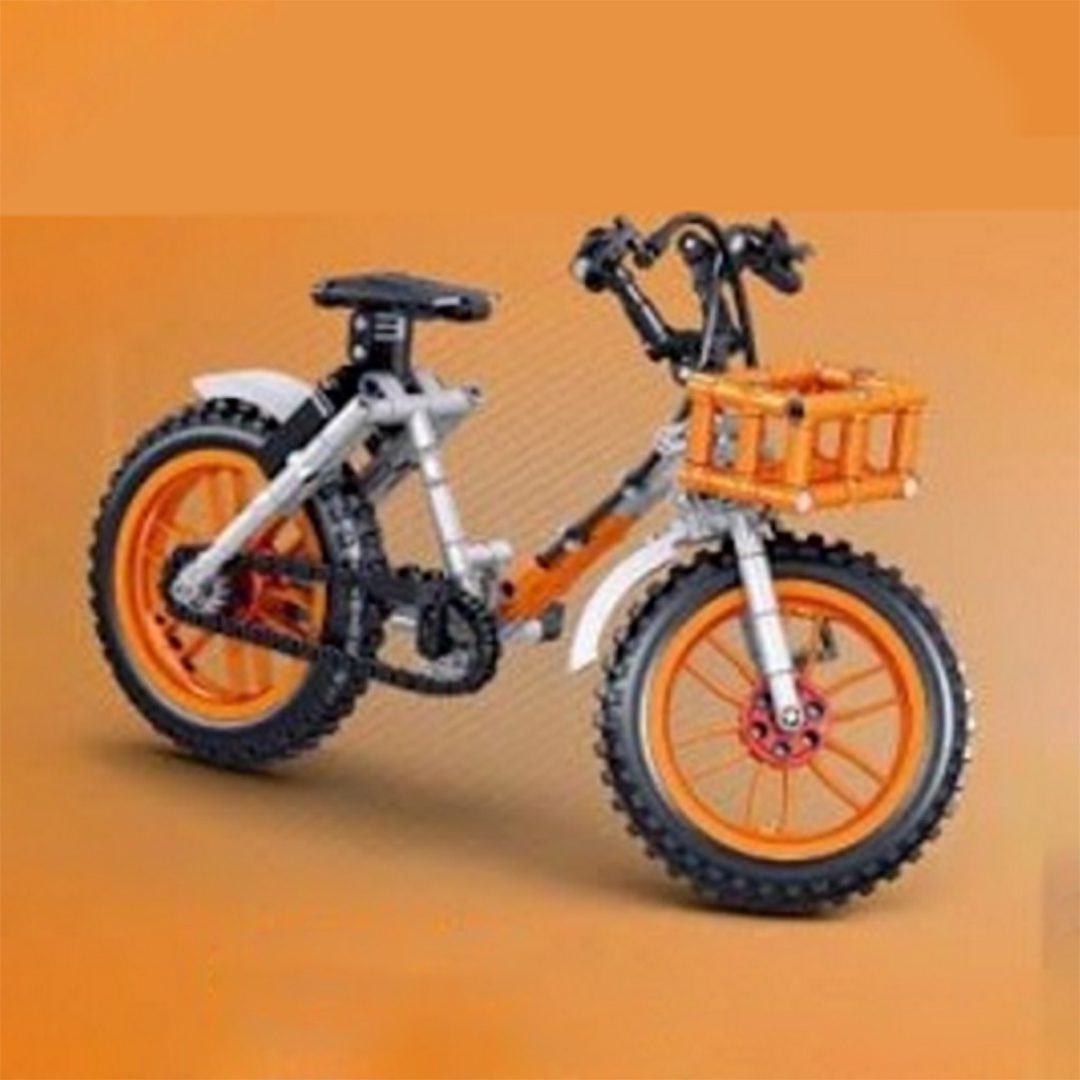 Rower z klocków, miejski rower klocki ala LEGO technic ZHE GAO w pełni kompatybilne
