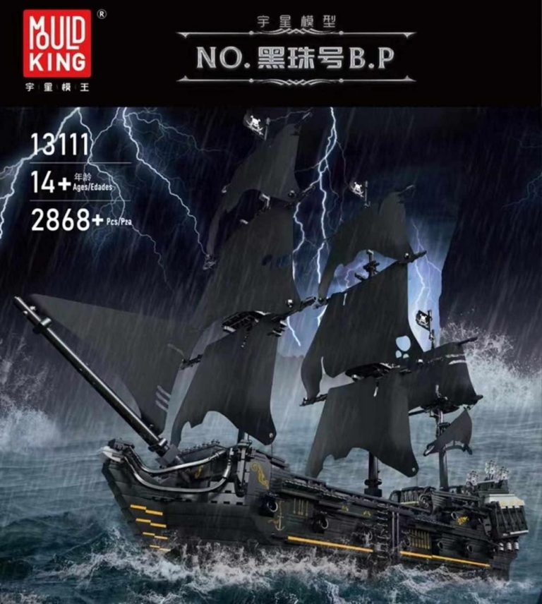 Black Pearl statek piratów z Karaibów Mould King – zamiennik LEGO