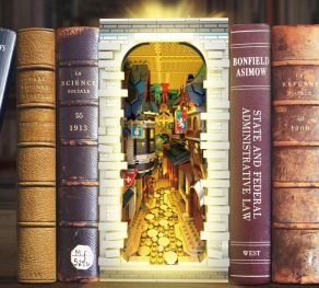 Book Nook z klocków Reobrix European Century – alternatywa LEGO