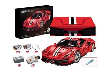 CaDA Master Italian Super Car zdalnie sterowany – zamiennik LEGO