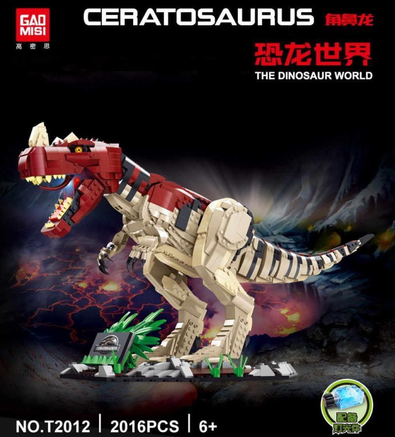 Ceratozaur gigantyczny dinozaur TaiGaoLe alternatywa LEGO