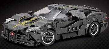 Czarny La Voiture Noire model Reobrix 685 – alternatywa LEGO