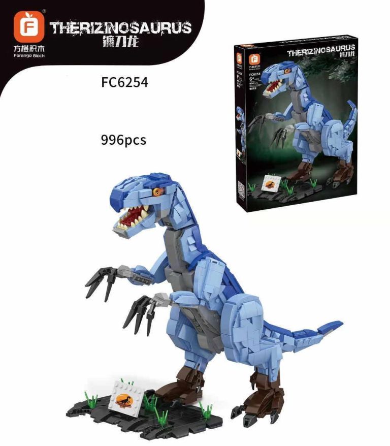 Forange Terizinozaur model 32 cm wysokości – alternatywa LEGO