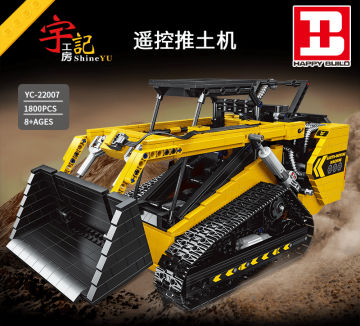 Happy Build Sterowana ładowarka gąsienicowa RC – zamiennik LEGO
