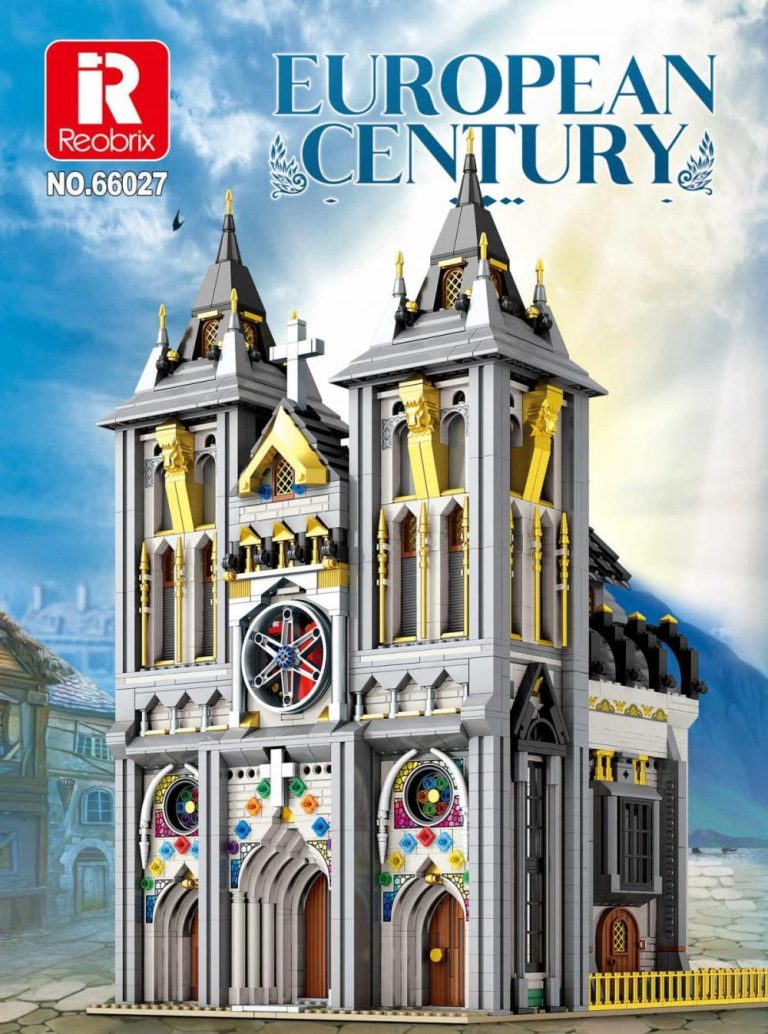 Kościół z klocków Reobrix European Century – alternatywa LEGO