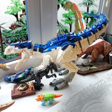 Indominus Rex Forange - Dinozaury LEGO mają nowych przyjaciół
