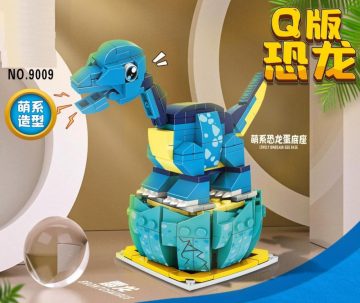 LiMei Toys Jajo dinozaura brontozaura – kompatybilne z LEGO