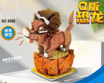 LiMei Toys Jajo triceratopsa dinozaura – alternatywa LEGO