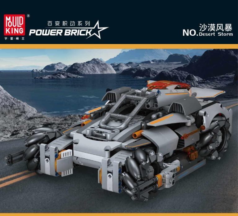 Mould King Desert Storm zdalnie sterowany pojazd – zamiennik LEGO