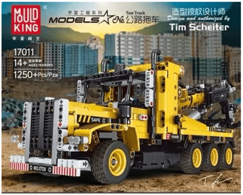 LEGO Technik MOC Mould King Tim Scheiter MOC Laweta kompatybilna z LEGO technic