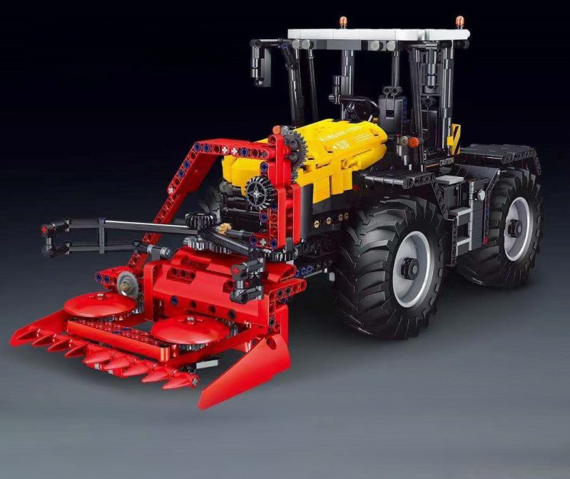 Traktor z klocków technic sterowany zdalnie – klocki kompatybilne z LEGO