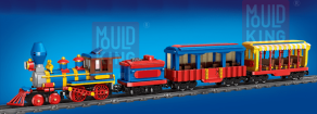 Mould King Zdalnie sterowany pociąg Dream Train – zamiennik LEGO