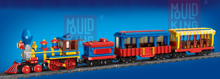 Mould King Zdalnie sterowany pociąg Dream Train – zamiennik LEGO