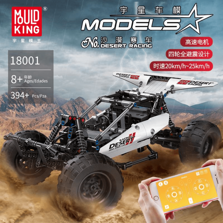 Mould King Zdalnie sterowany terenowy buggy – alternatywa LEGO