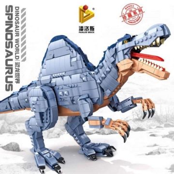Panlos Spinozaur model z klocków duży – kompatybilne z LEGO