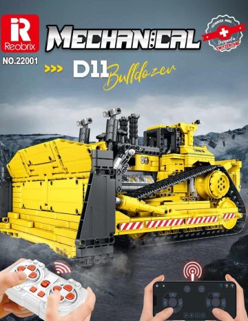 Reobrix Buldożer zdalnie sterowany D11 – alternatywa LEGO