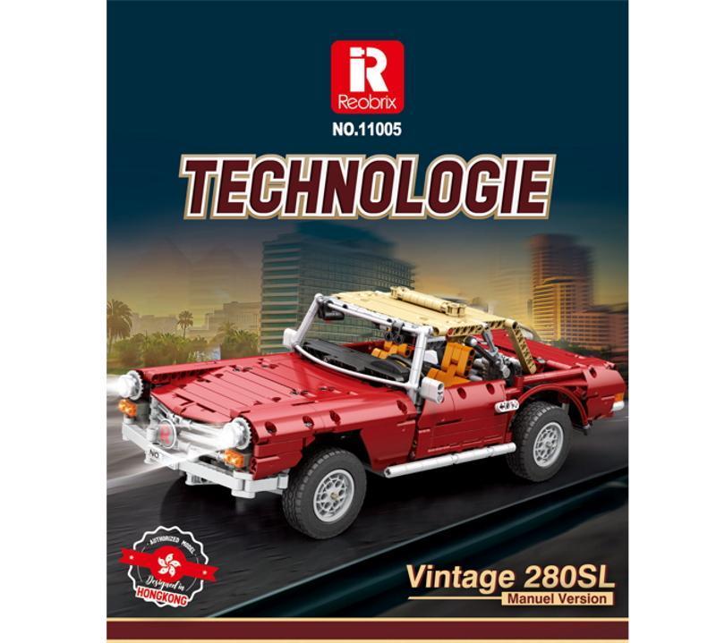 Reobrix Kabriolet 280SL zdalnie sterowany – alternatywa LEGO