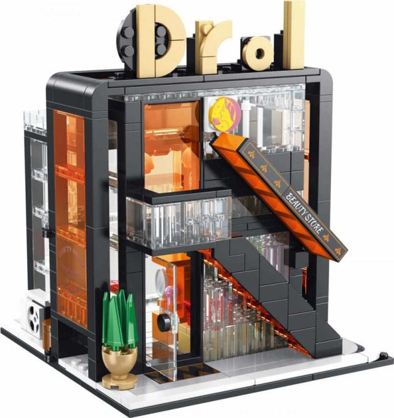 Salon piękności klocki Forange modularna alternatywa LEGO