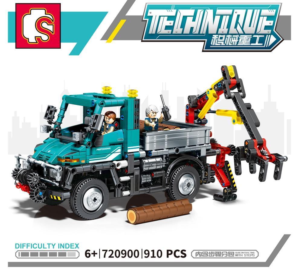 Sembo Ciężarówka wielofunkcyjna technic – alternatywa LEGO