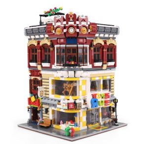 Sklep z zabawkami i książkami z klocków Xingbao – zamiennik LEGO