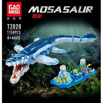 TaiGaoLe Mozazaur z klocków – alternatywa dla dinozaurów LEGO