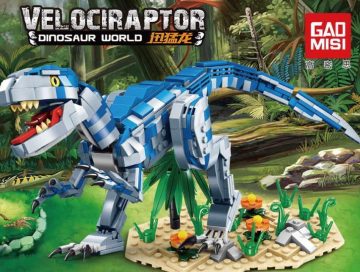 TaiGaoLe Welociraptor dinozaur z klocków – alternatywa LEGO