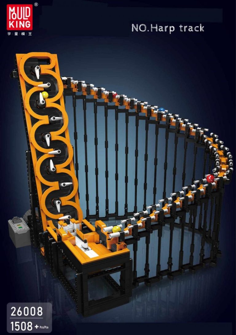 Tor kulkowy harp track – GBC Mould King 26008 kompatybilne z LEGO
