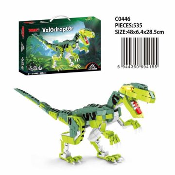 Welociraptor zestaw z klocków Woma kompatybilnych z LEGO