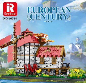 Wiatrak średniowiecze Reobrix European Century – zamiennik LEGO