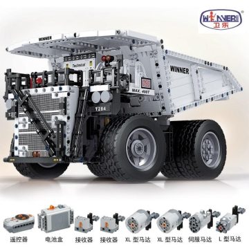 Winner Bricks Ciężarówka sterowana zdalnie – kompatybilne z LEGO