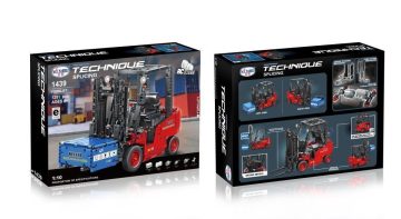 Winner Bricks Wózek widłowy sterowany zdalnie – zamiennik LEGO