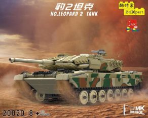 Zdalnie sterowany czołg Leopard 2 – Mould King 20020 klocki z RC